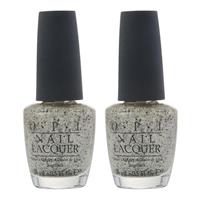 OPI Nail Lacquer Wonderous Star 15ml HLE12 x 2