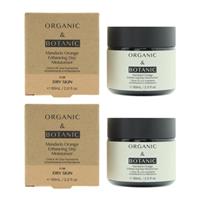 Organic & Botanic Mandarin Orange Enhancing Day Moisturiser 60ml X 2