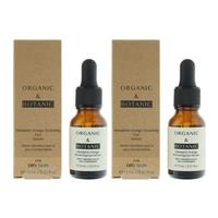 Organic & Botanic Mandarin Orange Restoring Eye Serum 15ml x2