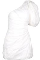 CHLO WHITE RAMIE MINI DRESS FR 36 UK 8 - S Regular