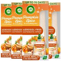 Air Wick Pumpkin Spice & Everything Nice 24/7 Active Fresh Spray Kit 228ml
