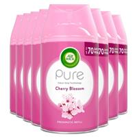 8 x Air Wick Freshmatic Max Refill Automatic Spray Pure Cherry Blossom 250ml