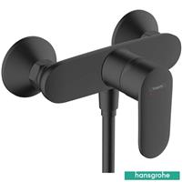 Hansgrohe Vernis Blend Matt Black Exposed Single Lever Shower Mixer Bar Valve