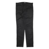 CARHARTT WIP Sid Pant Workwear Mens Trousers Black Slim Tapered W29 L32