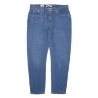 LEVI'S Womens Trousers Blue Regular Boyfriend W30 L25
