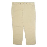 CARHARTT Workwear Mens Trousers Beige Relaxed Straight W44 L30