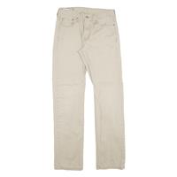 LEVI'S 514 Mens Trousers Beige Slim Straight W29 L32