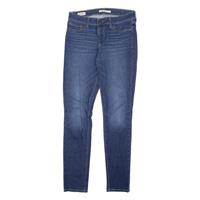 LEVI'S 711 BIG E Womens Jeans Blue Slim Skinny W28 L30