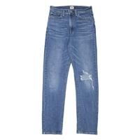 LEVI'S Distressed Womens Jeans Blue Slim Straight Stone Wash W27 L30