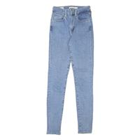 LEVI'S 721 High Rise BIG E Womens Jeans Blue Slim Skinny W24 L32