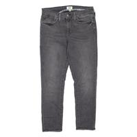 LEVI'S Womens Jeans Black Regular Skinny Stone Wash W28 L25