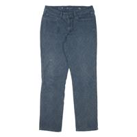 LEVI'S Mid Rise Paisley Womens Jeans Blue Slim Straight W30 L29