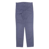 CARHARTT Sid Pant Workwear Mens Trousers Blue Slim Skinny W26 L30