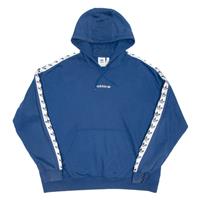 ADIDAS Womens Blue Hoodie 2XL - 2XL Regular