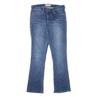 CARHARTT Womens Jeans Blue Slim Bootcut Stone Wash W31 L31