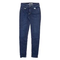 LEVI'S 710 Womens Jeans Blue Slim Skinny W27 L30