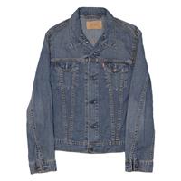 LEVI'S Girls Denim Jacket Blue M - M Regular
