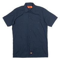 DICKIES Mens Worker Shirt Blue S - S Regular