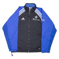 ADIDAS Mens Track Jacket Black Colourblock L - L Regular