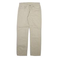 LEVI'S 514 Mens Trousers Beige Slim Straight W32 L32
