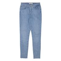 LEVI'S 721 High Rise Womens Jeans Blue Slim Skinny W27 L30