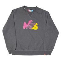 NIKE FC Barcelona Mens Sweatshirt Grey M - M Regular