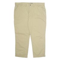 CARHARTT Cargo Workwear Mens Trousers Beige Relaxed Straight W44 L30
