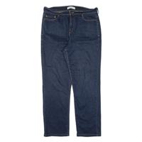LEVI'S 512 Womens Jeans Blue Slim Straight W32 L28