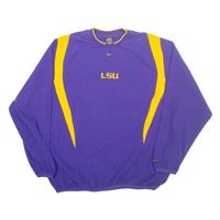 NIKE Louisiana State University Mens Fleece Purple L - L Regular