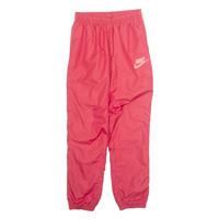 Vintage NIKE Mens Track Pants Red 90s Tapered S W26 L31