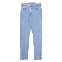 LEVI'S Premium Womens Jeans Blue Regular Tapered Acid Wash W26 L32