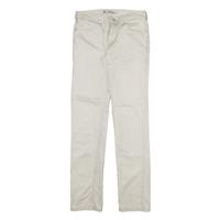 LEVI'S 519 Womens Trousers Beige Slim Straight W30 L34