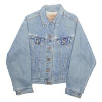 LEVI'S Daffy Duck Girls Denim Jacket Blue L - L Regular