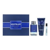 Montblanc Explorer Ultra Blue Eau de Parfum 100ml, 7.5ml + Shower Gel 100ml