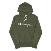 CHAMPION REVERSE WEAVE Mens Green Hoodie M - M Regular
