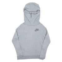 NIKE Mens Grey Hoodie S - S Regular