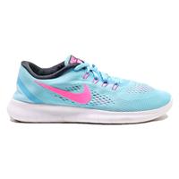 NIKE Sneaker Trainers Blue Synthetic Womens UK 4.5