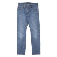 LEVI'S 510 Jeans Distressed Mens Blue Slim Skinny Stone Wash W30 L29