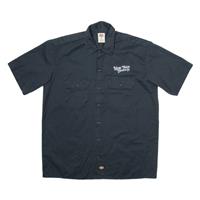 DICKIES Mark Twain Brewing Co Mens Plain Shirt Black L - L Regular