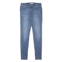 LEVI'S 710 Womens Jeans Blue Slim Skinny Stone Wash W27 L30