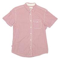 LEVI'S Mens Shirt Red Check M - M Regular