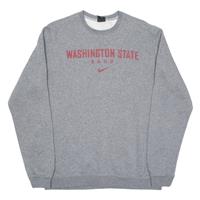 NIKE Washington State Band Mens Sweatshirt Grey USA L - L Regular