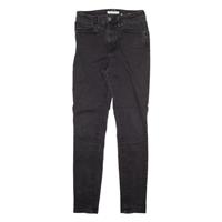 LEVI'S 721 High Rise Womens Jeans Grey Slim Skinny W25 L30