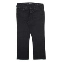 LEVI'S Womens Jeans Black Regular Straight W31 L25