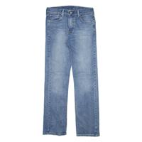LEVI'S 513 Jeans Mens Blue Slim Straight Stone Wash W30 L32