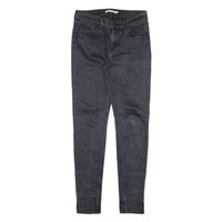LEVI'S 710 Womens Jeans Black Slim Skinny W30 L30