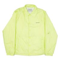 CARHARTT WIP Script Mens Coach Jacket Green Nylon S - S Regular