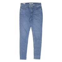 LEVI'S 710 BIG E Womens Jeans Blue Slim Skinny W28 L30