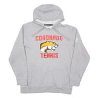 ADIDAS Coronado Tennis Mens Grey Hoodie USA L - L Regular