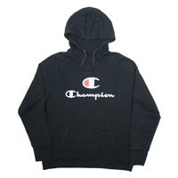 CHAMPION Mens Black Hoodie L - L Regular